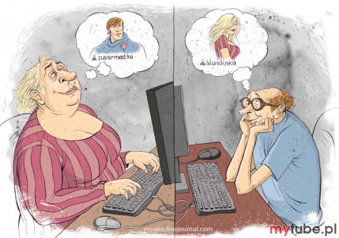 Pamiętaj, nie wybieraj żony z internetu