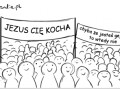 Jezus Cię kocha... chyba że jesteś gejem, wtedy nie