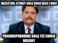 Mężczyźni którzy golą sobie nogi i ręce